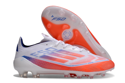 Adidas F50 Elite AG Artificial Grass Soccer Cleats - Red/White/Blue