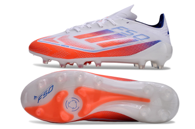 Adidas F50 Elite AG Artificial Grass Soccer Cleats - Red/White/Blue