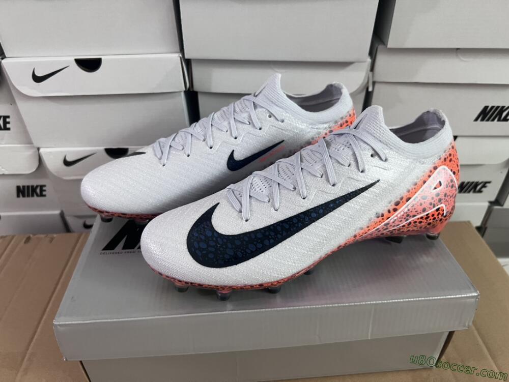 Nike Air Zoom Mercurial Vapor 16 Elite AG Artificial Grass Soccer Cleats - Grey/Black/Brown