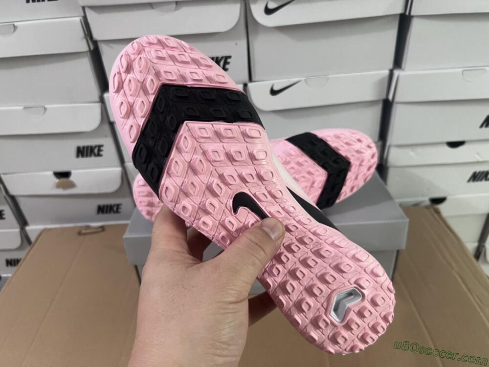Nike Air Zoom Mercurial Superfly 10 Elite TF Artificial Turf Soccer Shoes - Pink/White/Black