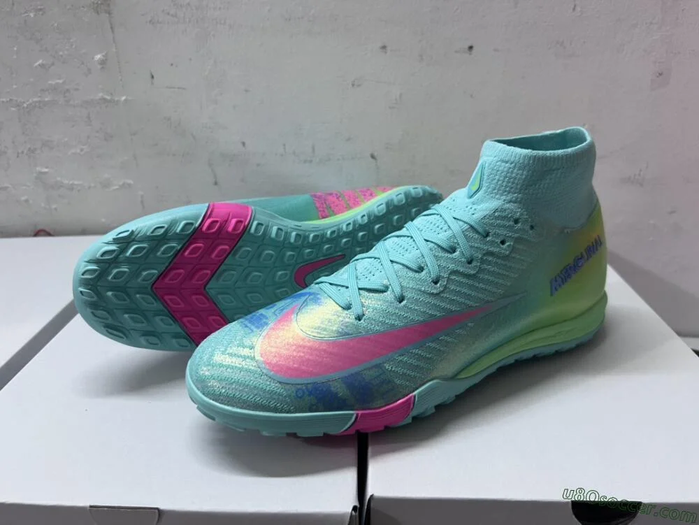 Nike Air Zoom Mercurial Superfly 10 Elite TF Soccer Shoes - Jade