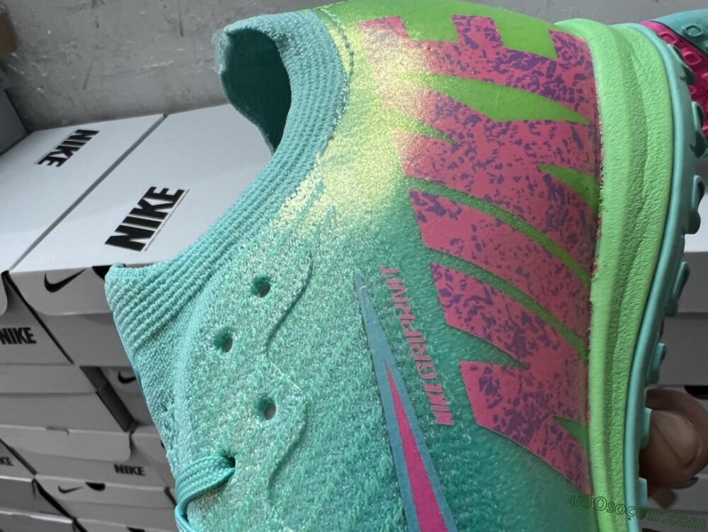 Nike Air Zoom Mercurial Vapor 16 Elite TF Artificial Turf Soccer Shoes - Jade/Pink/Blue