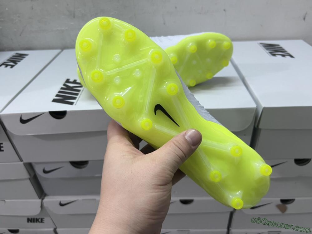 Nike Phantom Luna Elite Artificial Grass Soccer Cleats - Yellow/Grey/Black