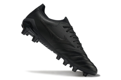 Mizuno Morelia Neo 3 FG Firm Ground Soccer Cleats - Black/Black