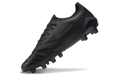 Mizuno Morelia Neo 3 FG Firm Ground Soccer Cleats - Black/Black