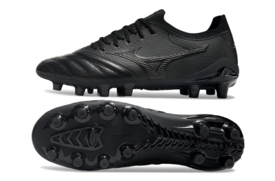 Mizuno Morelia Neo 3 FG Firm Ground Soccer Cleats - Black/Black