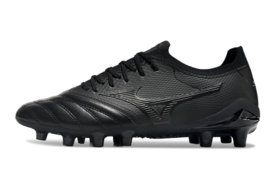 Mizuno Morelia Neo 3 FG Firm Ground Soccer Cleats - Black/Black