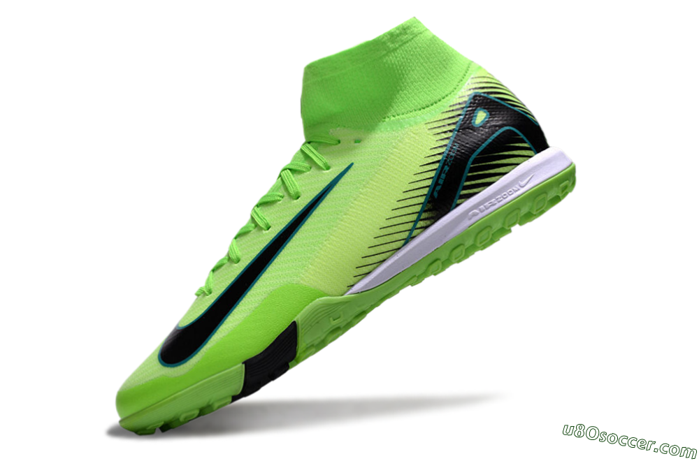 Nike Air Zoom Mercurial Superfly 10 Elite TF Artificial Turf Soccer Shoes - Yellow/Black/White 5