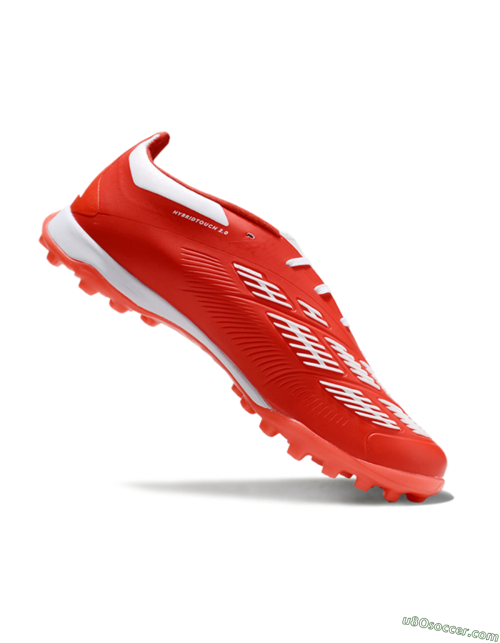 Adidas Predator 24 Elite TF Artificial Turf Soccer Shoes - Red/White 4
