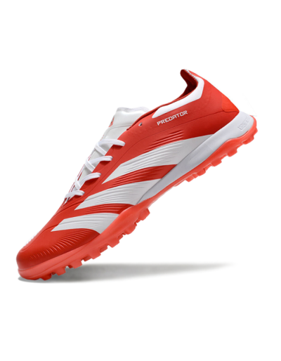 Adidas Predator 24 Elite TF Artificial Turf Soccer Shoes - Red/White