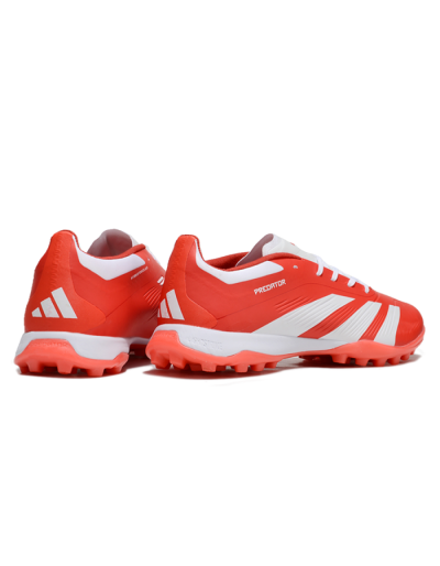 Adidas Predator 24 Elite TF Artificial Turf Soccer Shoes - Red/White