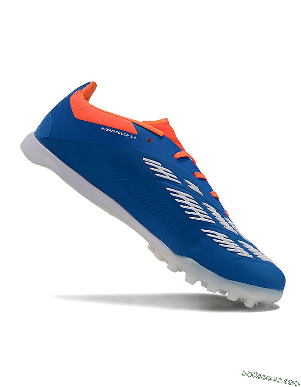 Adidas Predator 24 Elite TF Artificial Turf Soccer Shoes - Blue/White/Red 4