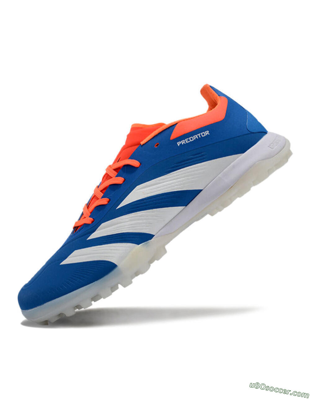 Adidas Predator 24 Elite TF Artificial Turf Soccer Shoes - Blue/White/Red 5