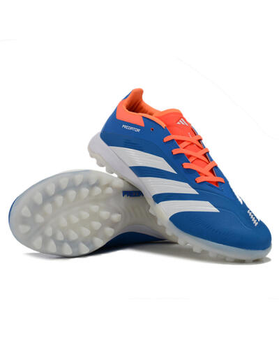 Adidas Predator 24 Elite TF Artificial Turf Soccer Shoes - Blue/White/Red