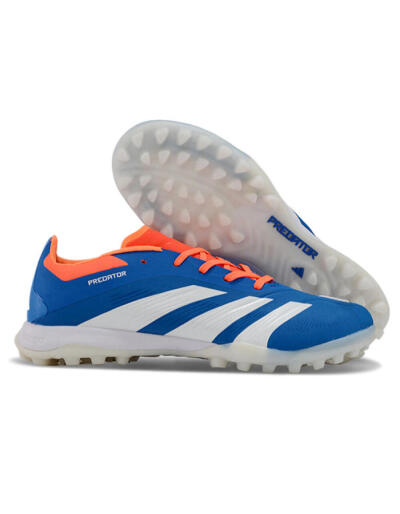 Adidas Predator 24 Elite TF Artificial Turf Soccer Shoes - Blue/White/Red