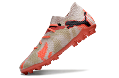 Puma Future Ultimate MG Multi Ground Soccer Cleats - Pink/Red/Black