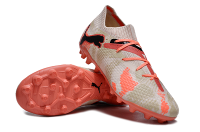 Puma Future Ultimate MG Multi Ground Soccer Cleats - Pink/Red/Black