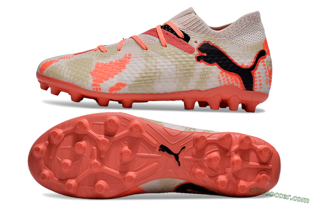 Puma Future Ultimate MG Multi Ground Soccer Cleats - Pink/Red/Black 0