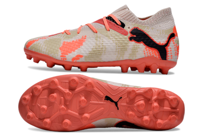 Puma Future Ultimate MG Multi Ground Soccer Cleats - Pink/Red/Black