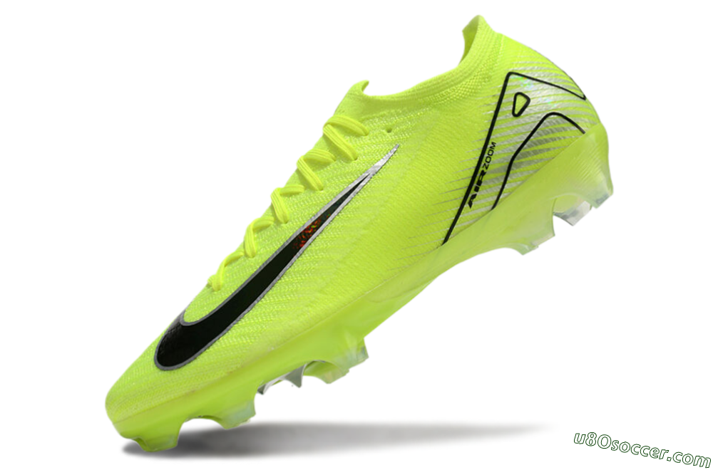 Nike Air Zoom Mercurial Vapor 16 Elite FG Firm Ground Soccer Cleats - Yellow/Black/Silver 5
