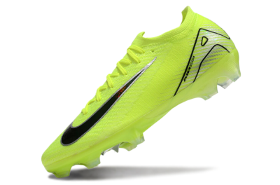 Nike Air Zoom Mercurial Vapor 16 Elite FG Firm Ground Soccer Cleats - Yellow/Black/Silver