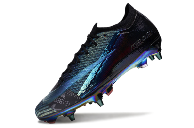 Nike Air Zoom Mercurial Vapor 15 Elite SG Soft Ground Soccer Cleats - Blue/Black/Gold