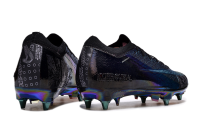 Nike Air Zoom Mercurial Vapor 15 Elite SG Soft Ground Soccer Cleats - Blue/Black/Gold