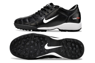 Nike Total 90 II TF Artificial Turf Soccer Shoes - Black/White/Red