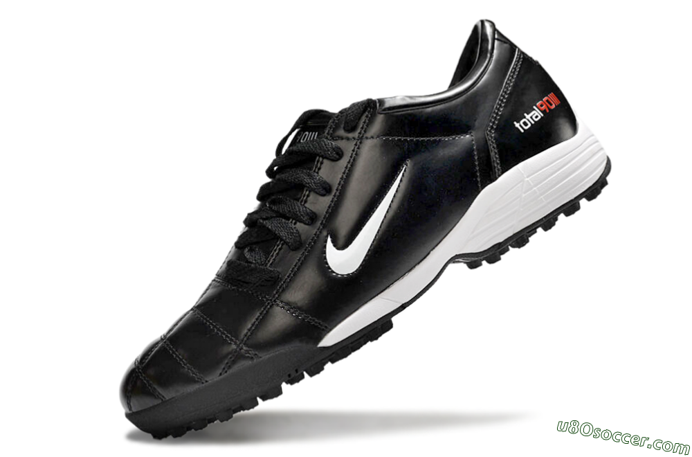 Nike Total 90 II TF Artificial Turf Soccer Shoes - Black/White/Red 5