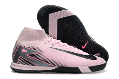 Nike Air Zoom Mercurial Superfly 10 Elite IC Indoor & Futsal Soccer Shoes - Pink/Black