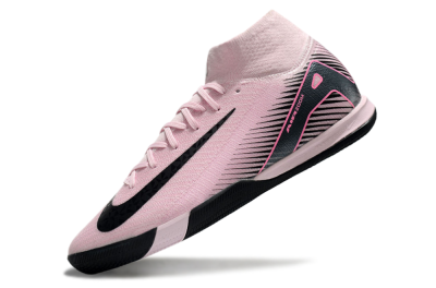 Nike Air Zoom Mercurial Superfly 10 Elite IC Indoor & Futsal Soccer Shoes - Pink/Black
