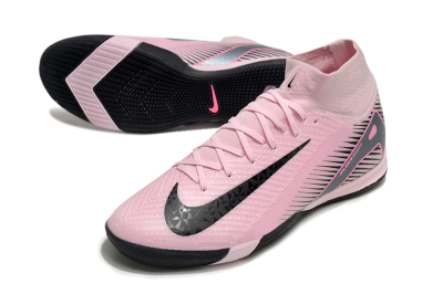 Nike Air Zoom Mercurial Superfly 10 Elite IC Indoor & Futsal Soccer Shoes - Pink/Black