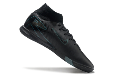 Nike Air Zoom Mercurial Superfly 10 Elite IC Indoor & Futsal Soccer Shoes - Black/Blue