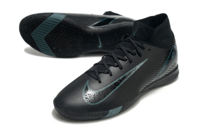 Nike Air Zoom Mercurial Superfly 10 Elite IC Indoor & Futsal Soccer Shoes - Black/Blue