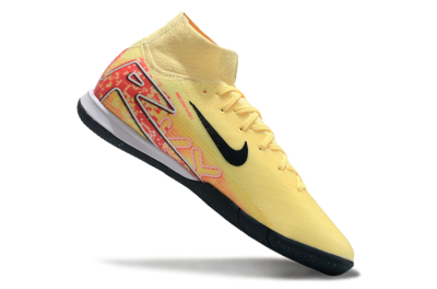 Nike Air Zoom Mercurial Superfly 10 Elite IC Indoor & Futsal Soccer Shoes - Yellow/Black/Red