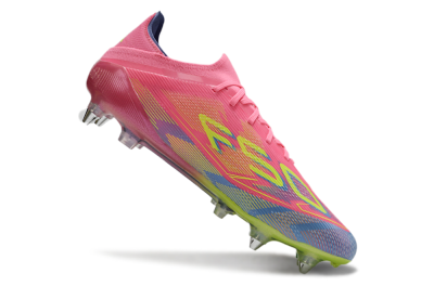Adidas F50 Elite SG Soft Ground Soccer Cleats - Red/Yellow/Blue