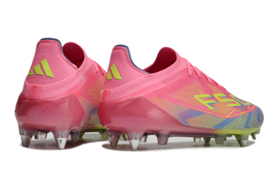 Adidas F50 Elite SG Soft Ground Soccer Cleats - Red/Yellow/Blue
