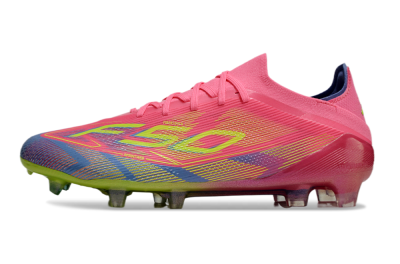 Adidas F50 Elite FG Firm Ground Soccer Cleats - Red/Yellow/Blue