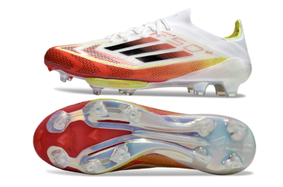 Adidas F50+ Lightstrike Elite FG Firm Ground Soccer Cleats - Red/White/Yellow