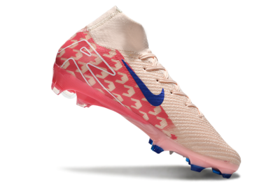 Nike Air Zoom Mercurial Superfly 10 Elite FG Firm Ground Soccer Cleats - Pink/Blue/Red