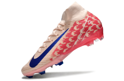 Nike Air Zoom Mercurial Superfly 10 Elite FG Firm Ground Soccer Cleats - Pink/Blue/Red