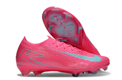 Nike Air Zoom Mercurial Vapor 16 Elite FG Firm Ground Soccer Cleats - Red/Jade/White