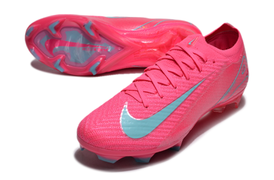 Nike Air Zoom Mercurial Vapor 16 Elite FG Firm Ground Soccer Cleats - Red/Jade/White