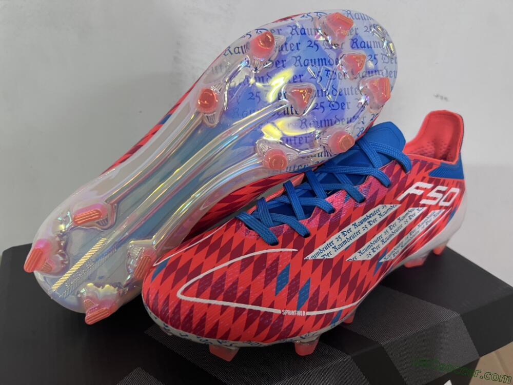 Adidas F50 Elite FG Firm Ground Soccer Cleats - Red/White/Blue