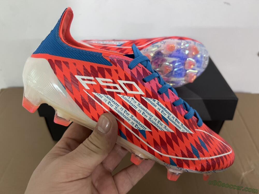 Adidas F50 Elite FG Firm Ground Soccer Cleats - Red/White/Blue