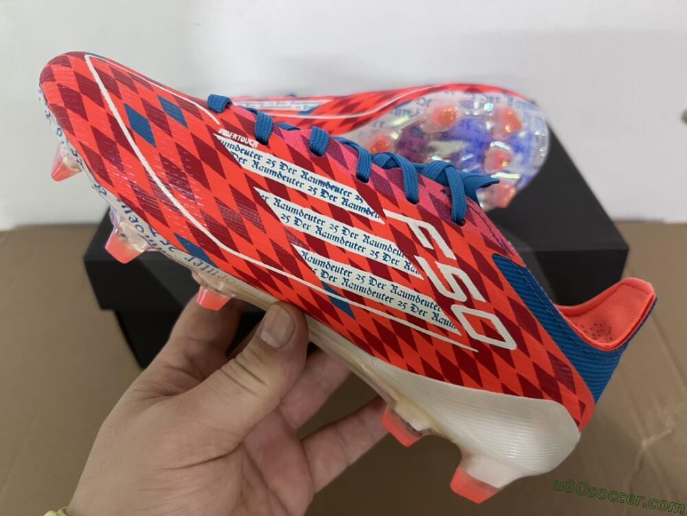 Adidas F50 Elite FG Firm Ground Soccer Cleats - Red/White/Blue