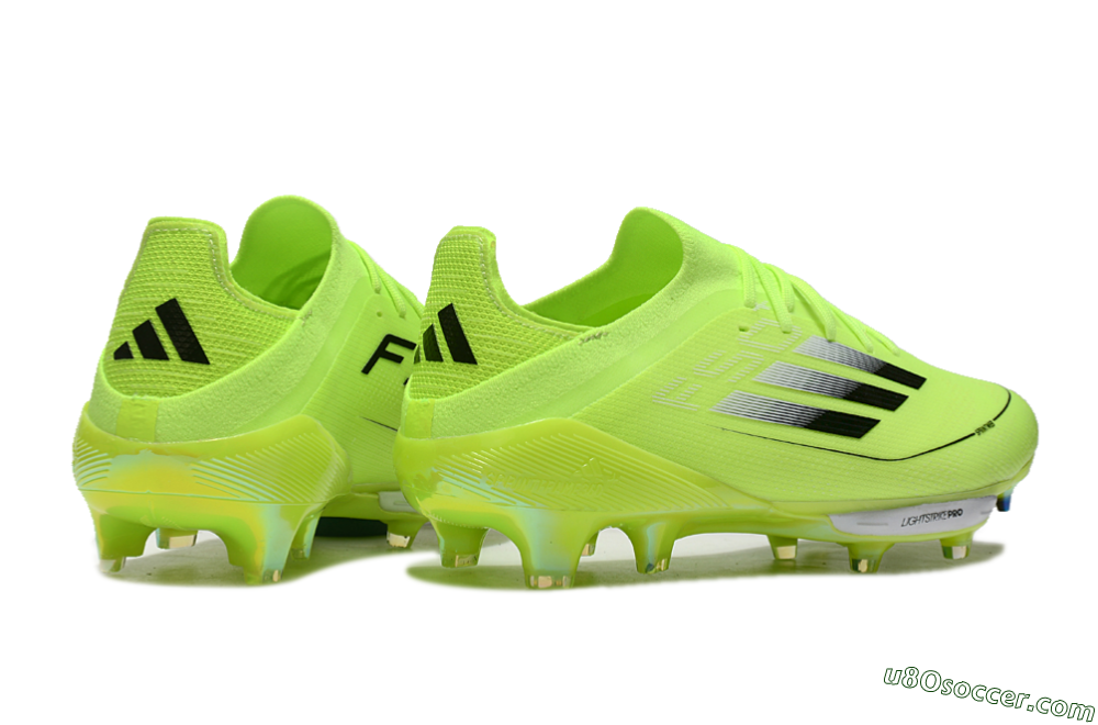 Adidas F50+ Lightstrike Elite FG Firm Ground Soccer Cleats - Yellow/Black/Silver 6