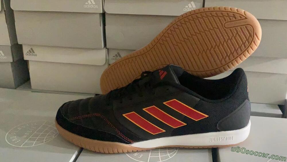Adidas Top Sala Competition IC Indoor & Futsal Soccer Shoes - Black/Red/White