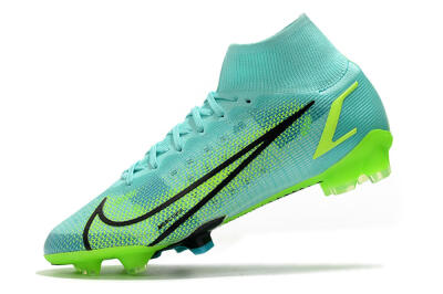 Nike Mercurial Superfly 8 Elite FG Firm Ground Soccer Cleats - Jade/Black/Yellow