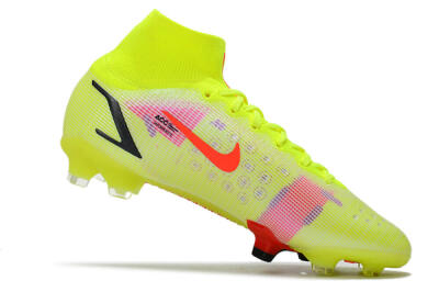 Nike Mercurial Superfly 8 Elite FG Firm Ground Soccer Cleats - Yellow/Black/Red
